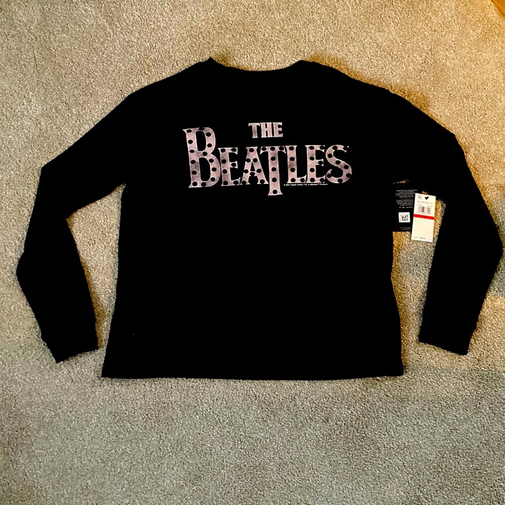 NWT Long Sleeve “Beetles” T-shirt Size XS